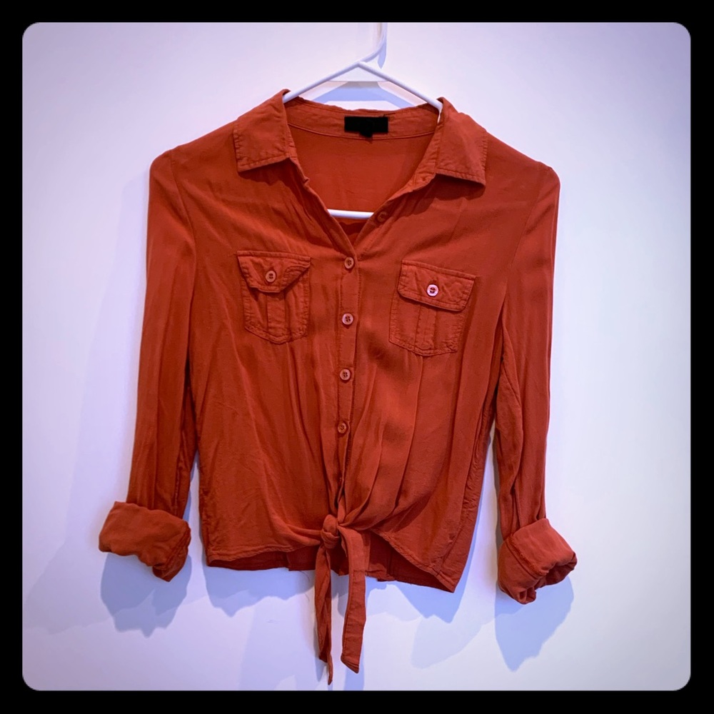 Rust Orange Top - Picture 1 of 5
